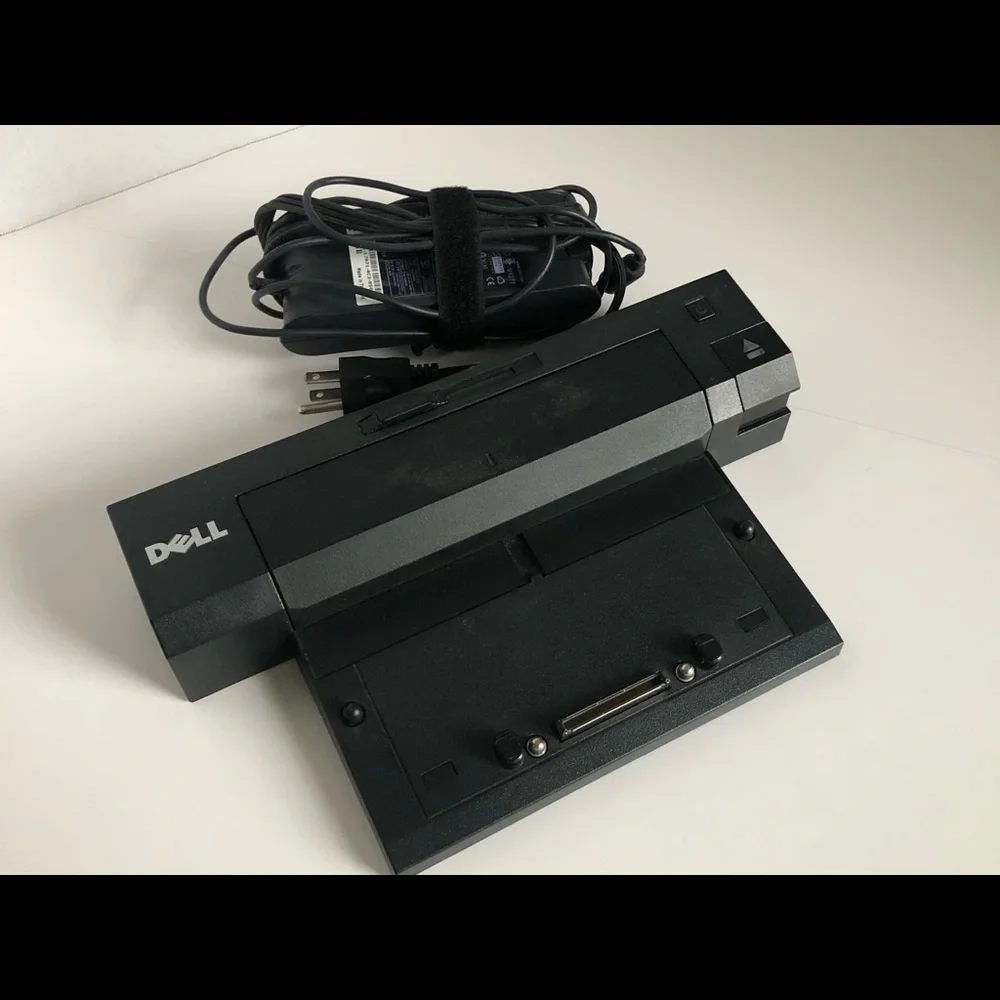 Dell E-Port Plus Latitude Docking Station Port Replicator PR02X w/ USB 3.0